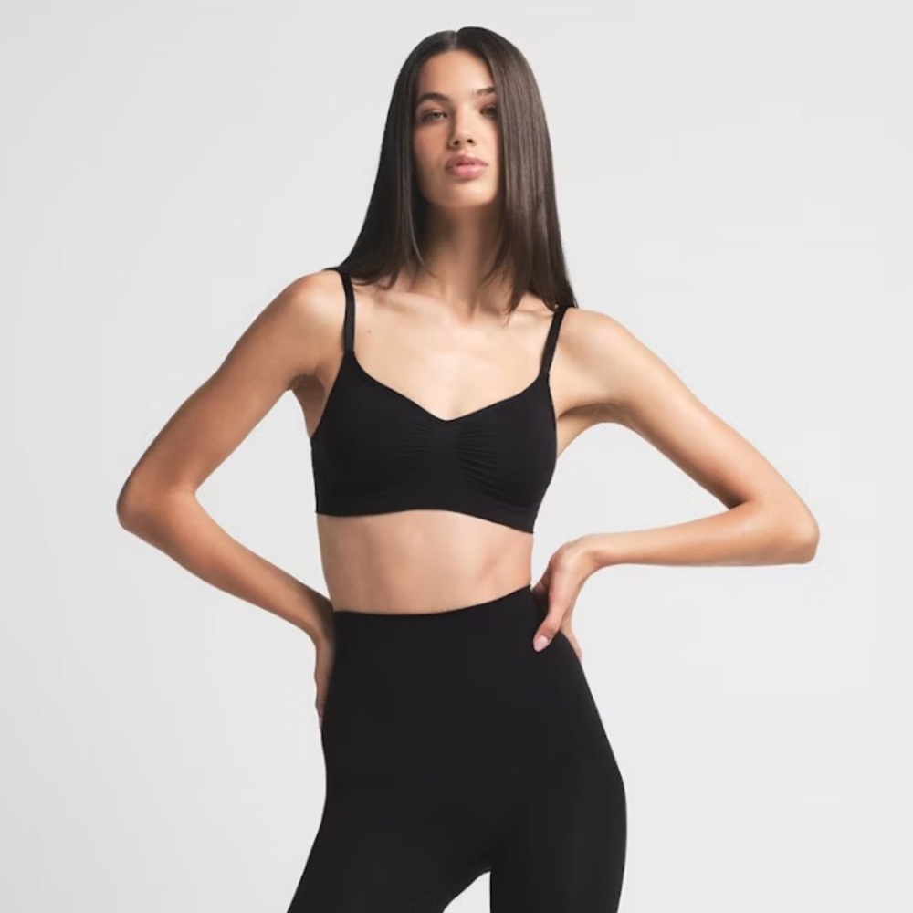 NWOT SKIMS Black Bra